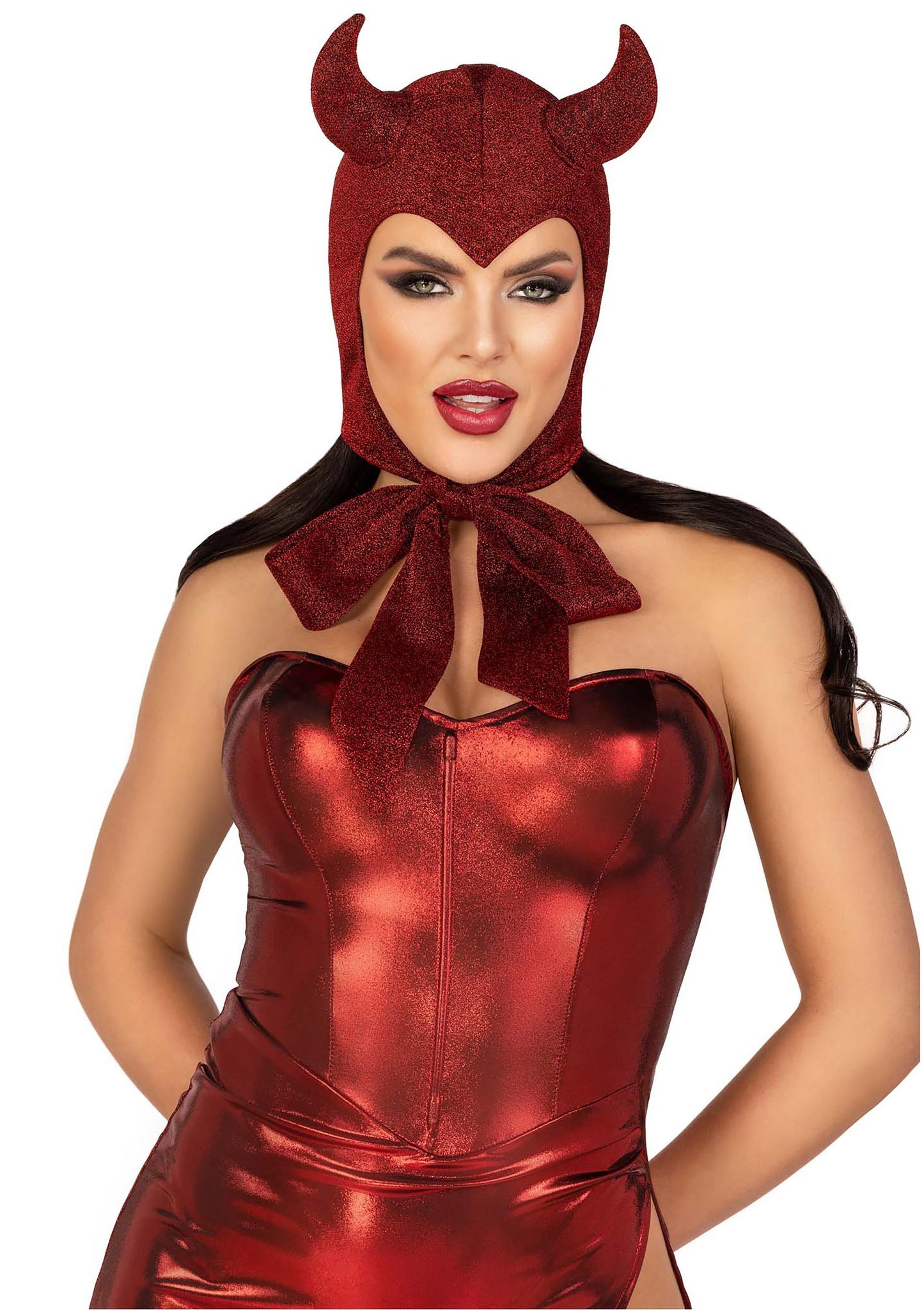 Glitter Devil Cap