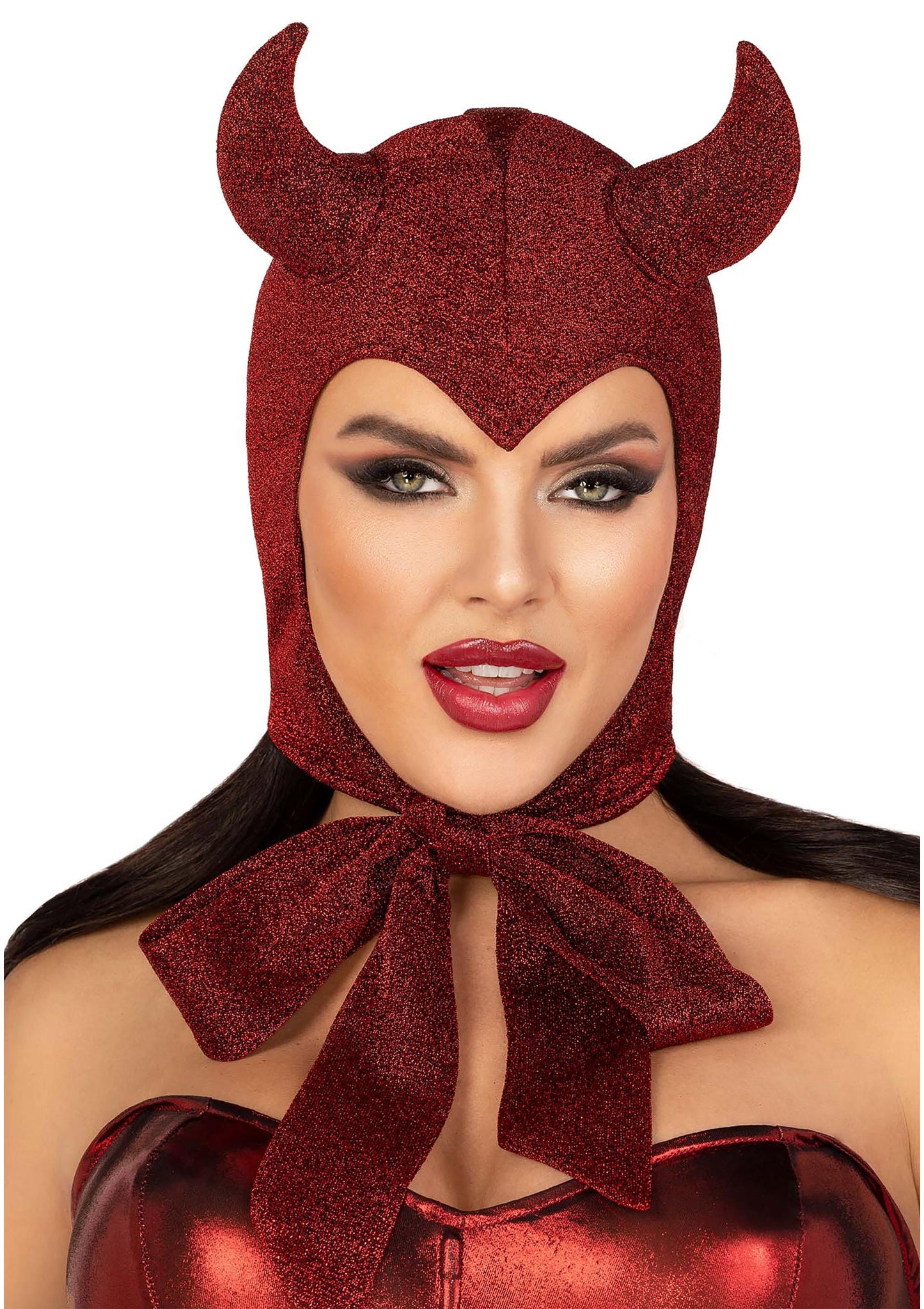 Glitter Devil Cap