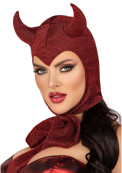 Glitter Devil Cap