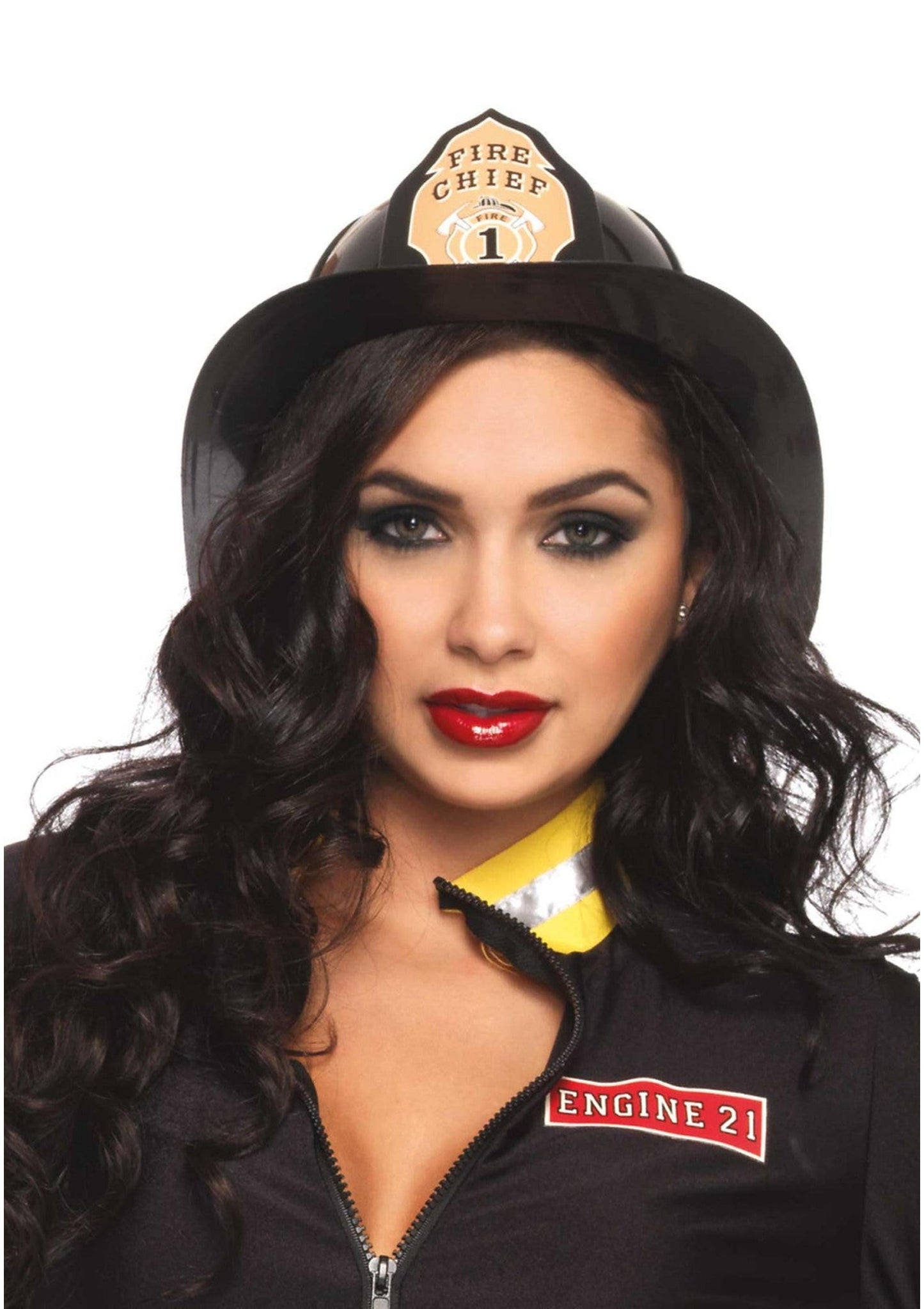 Black Fireman Hat