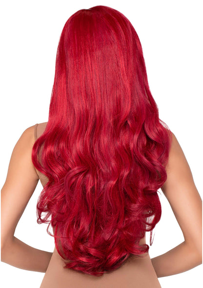 Long Wavy Wig with Bangs