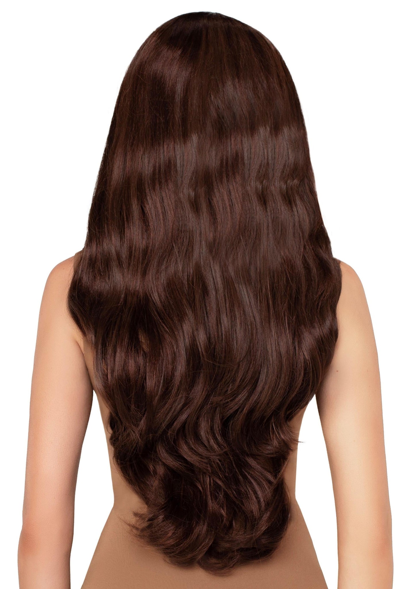 Long Wavy Wig with Bangs
