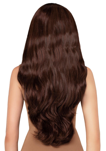 Long Wavy Wig with Bangs