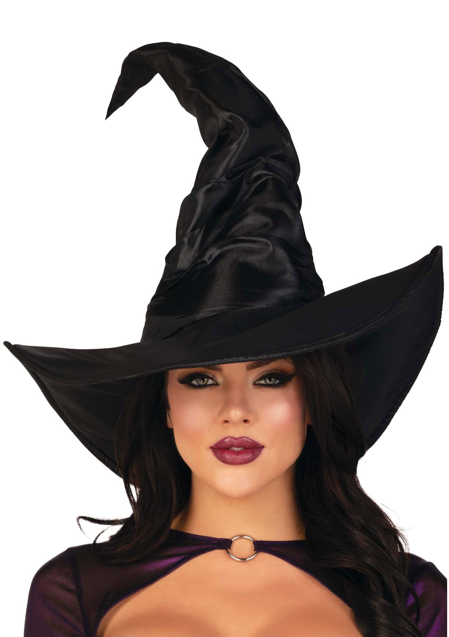 Large Ruched Witch Hat