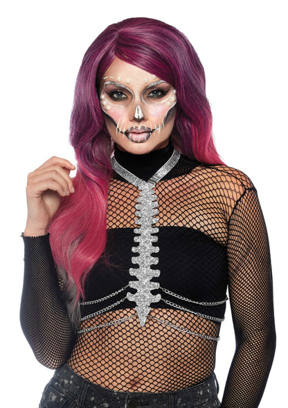 Glitter Bone Body Harness