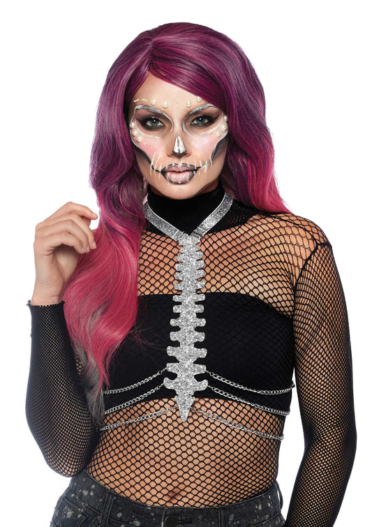 Glitter Bone Body Harness