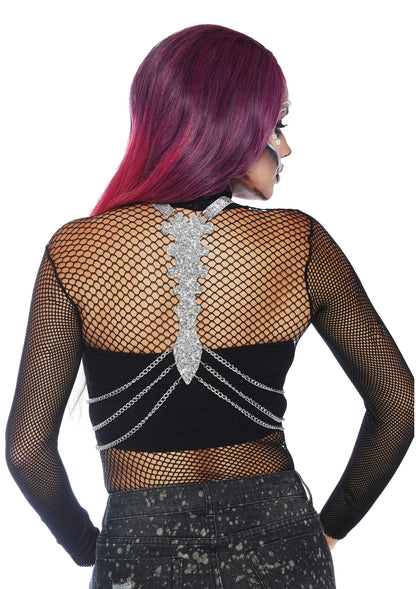 Glitter Bone Body Harness