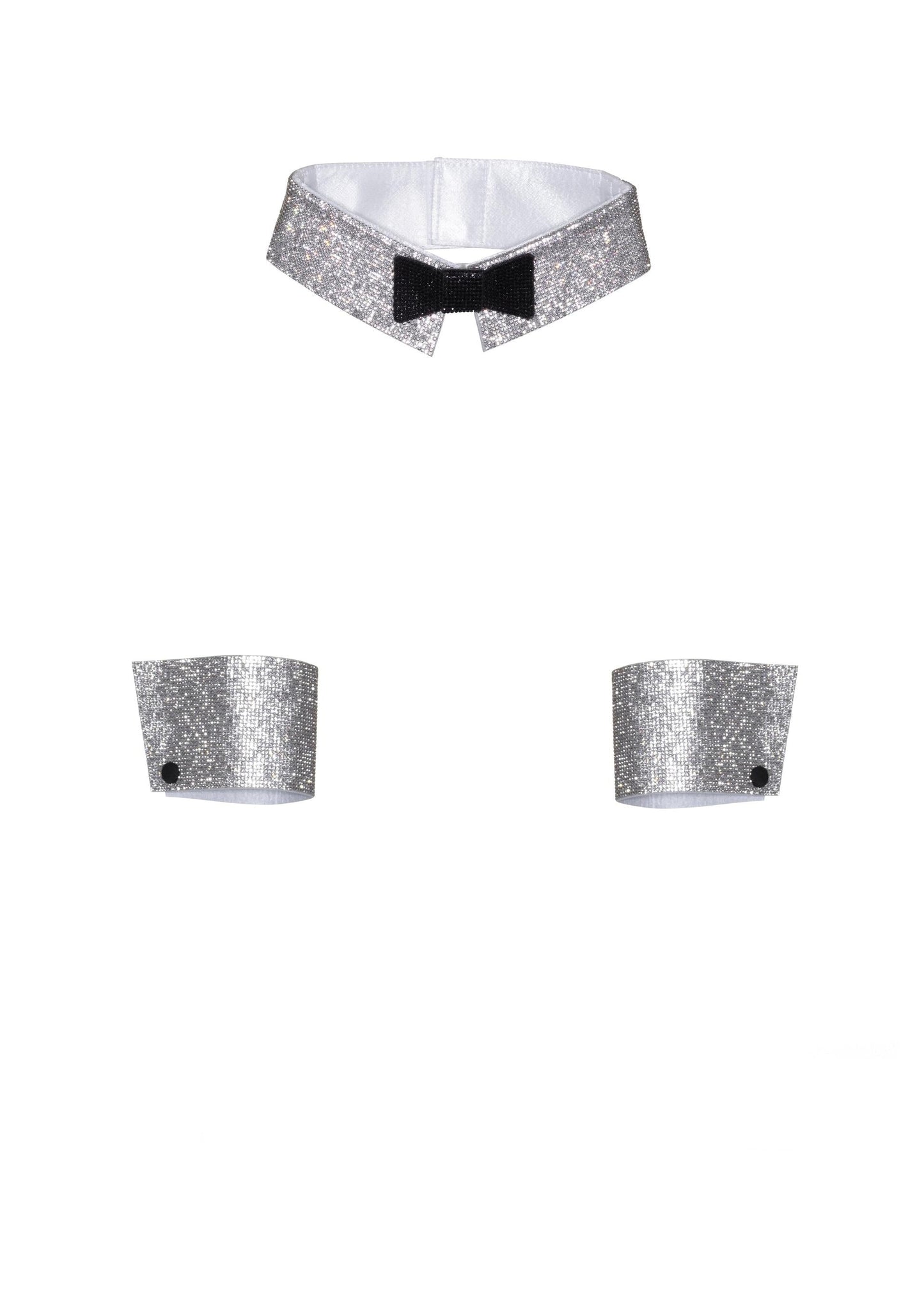 Rhinestone Tuxedo Accessory Set