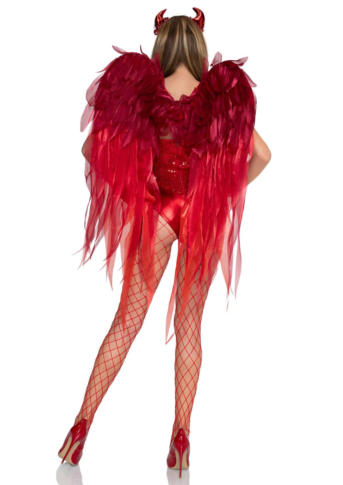 Devil Ombre Wings & Headband