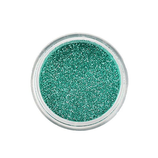 TURQUOISE Biodegradable Face- and Bodyglitter fine  6ml