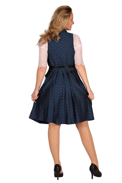 Dirndl Jurk Lia Blauw