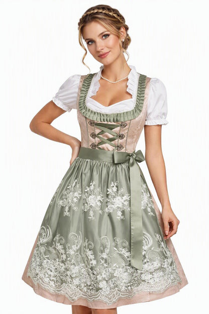 Dirndl Scarlet 3 delig