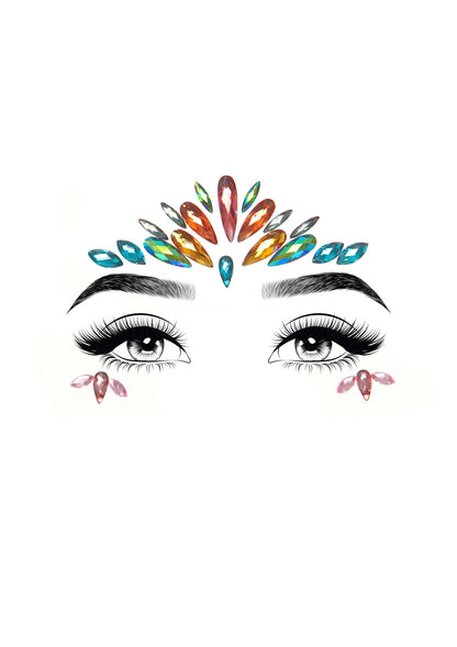 Avri Adhesive Face Jewels Sticker