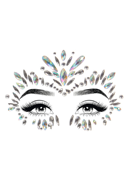 Iris Adhesive Face Jewels Sticker