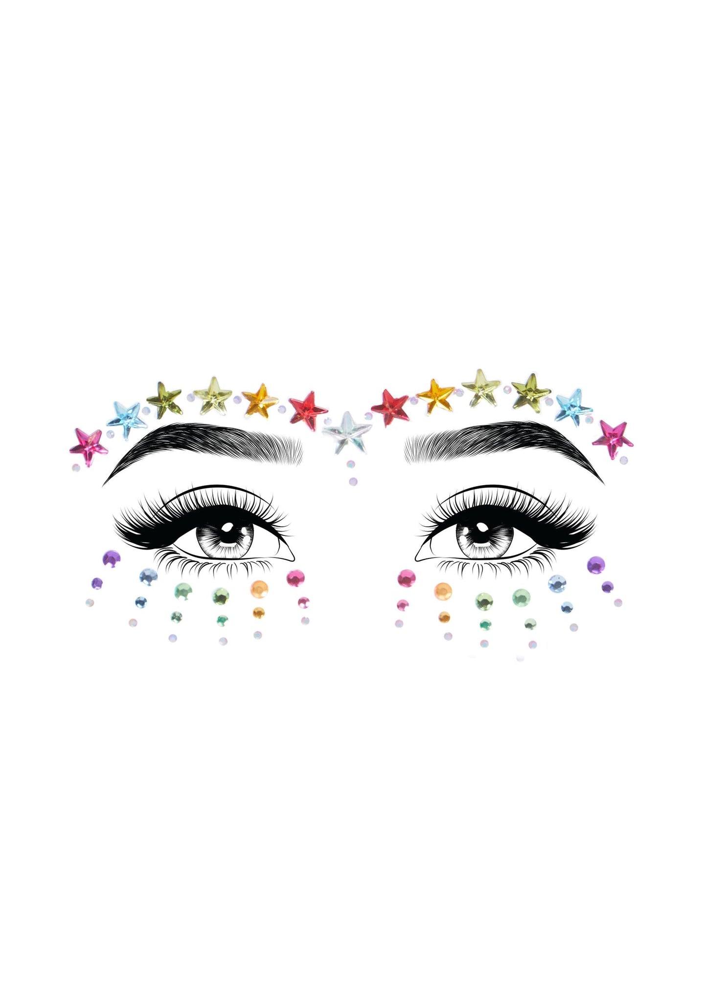 Jovi Face Jewels Sticker