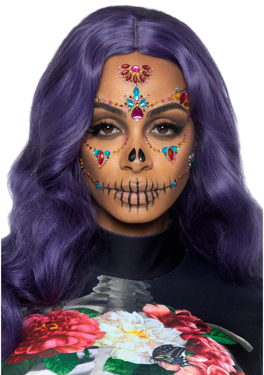 Dotd Adhesive Face Jewels Sticker