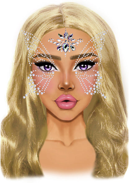 Fairy Adhesive Face Jewels Sticker