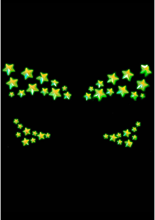 Celeste Glow In The Dark Face Jewels