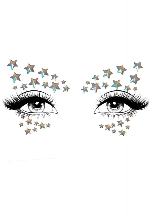 Celeste Glow In The Dark Face Jewels
