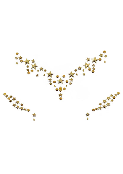 Star Sign Face Jewels Sticker