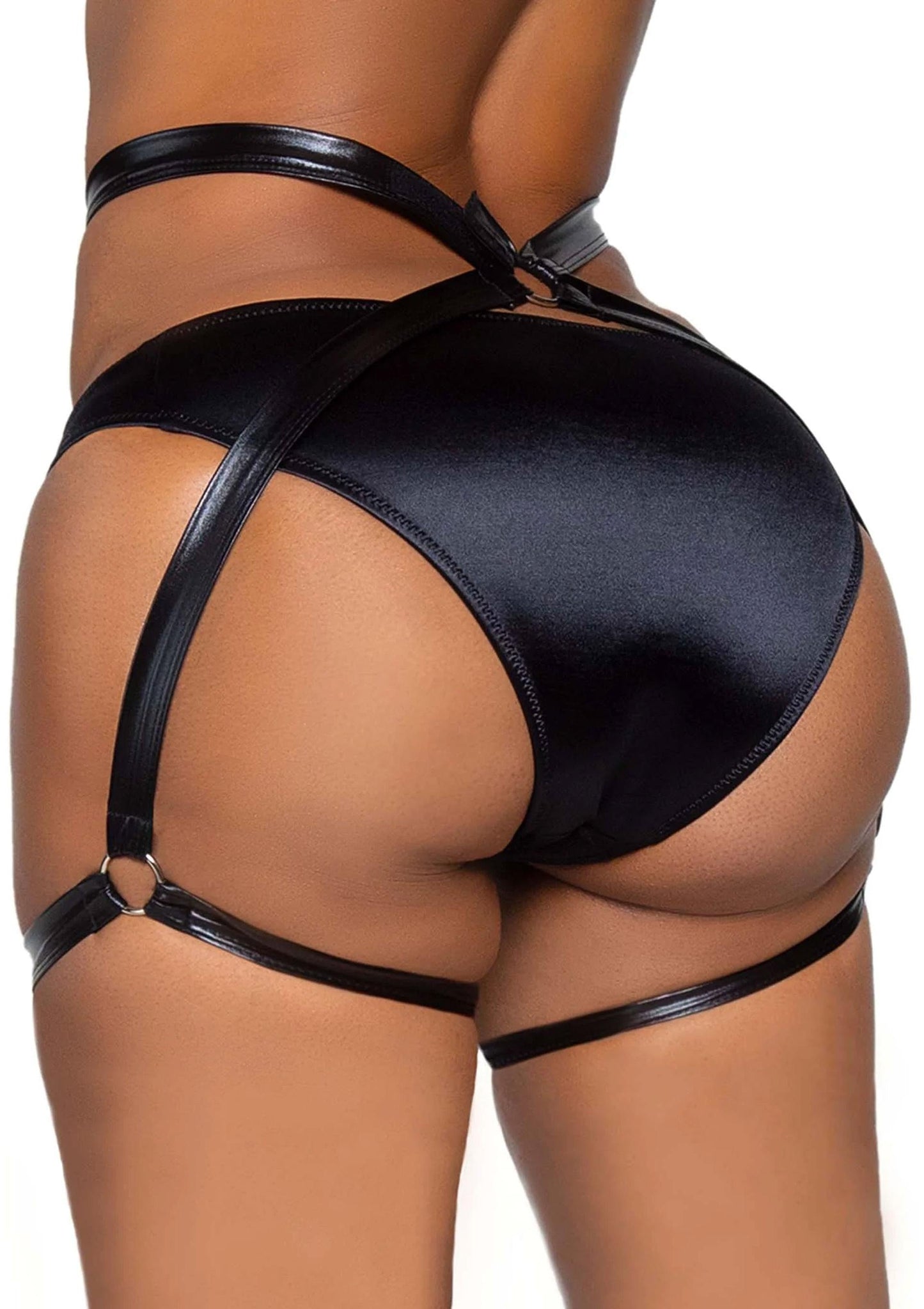 Wetlook O-Ring Garter Butt Harness
