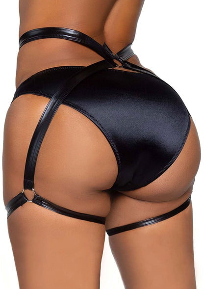 Wetlook O-Ring Garter Butt Harness
