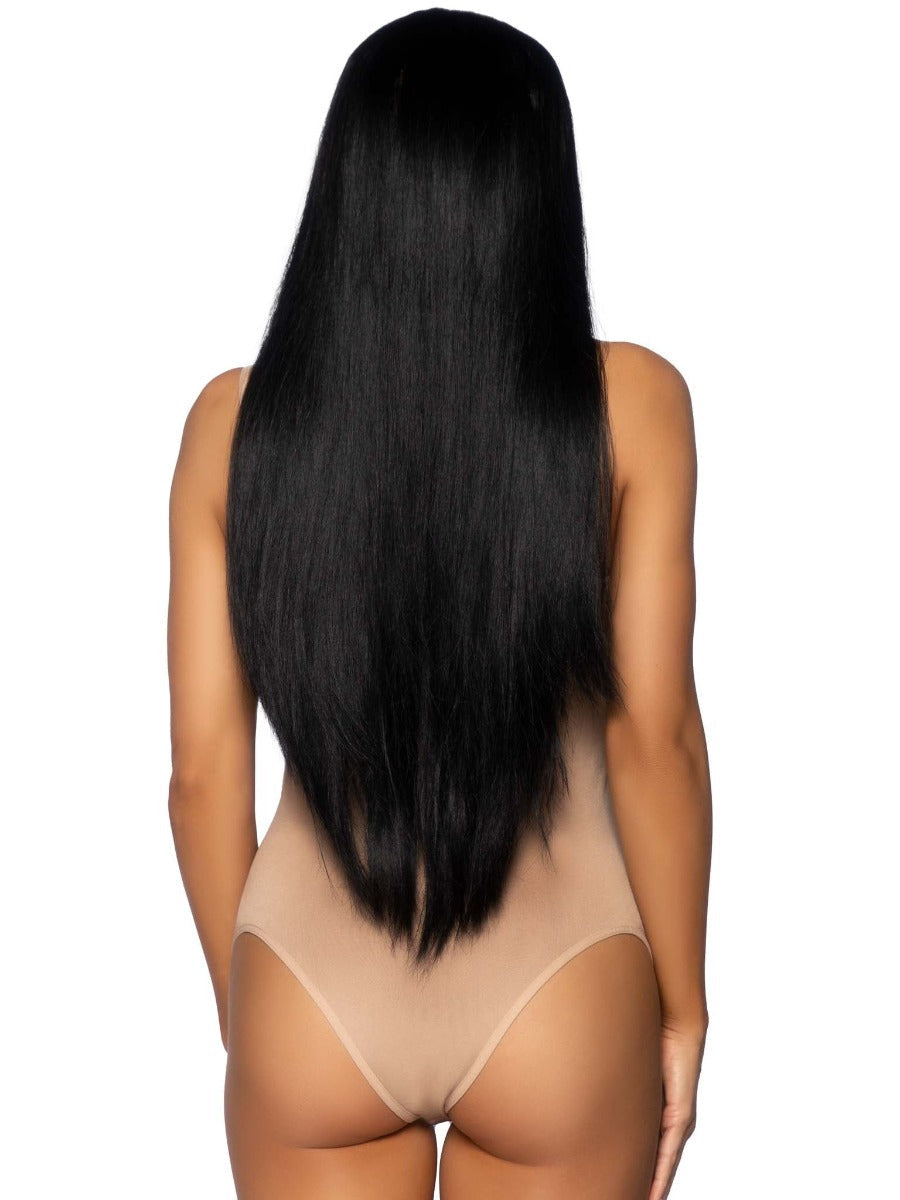 Long Straight Center Part Wig , 6 kleuren