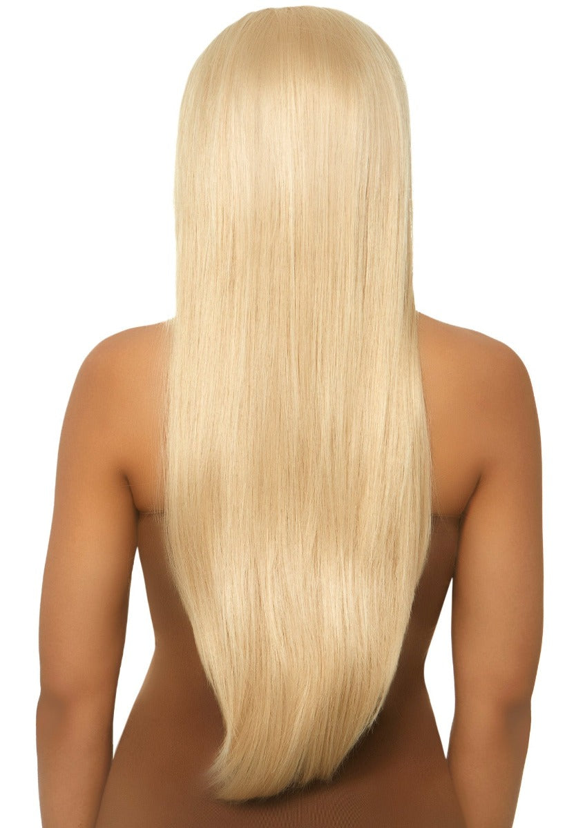 Long Straight Center Part Wig , 6 kleuren