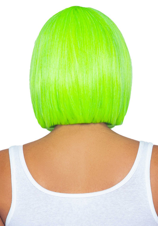 Neon Short Bob Wig