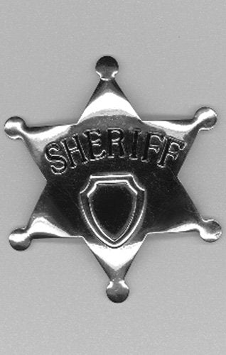 Sheriff Badge Metaal