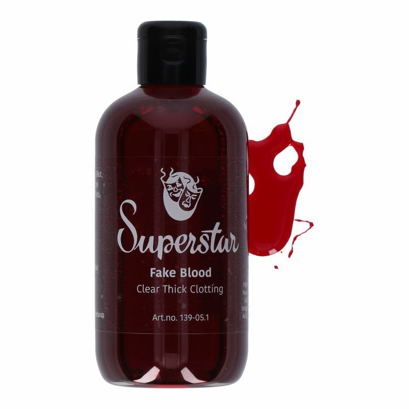 Artificial Blood, clear thick clotting 250 ml.