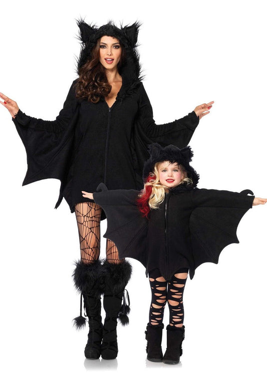 Cozy Bat Hooded Dress