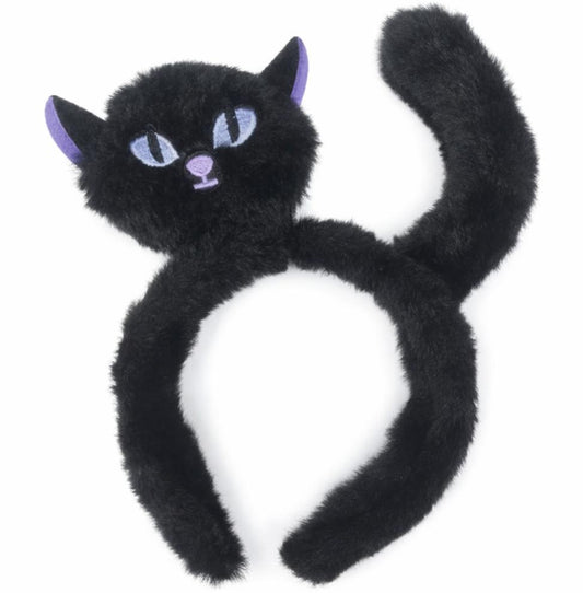Haarband Black Cat
