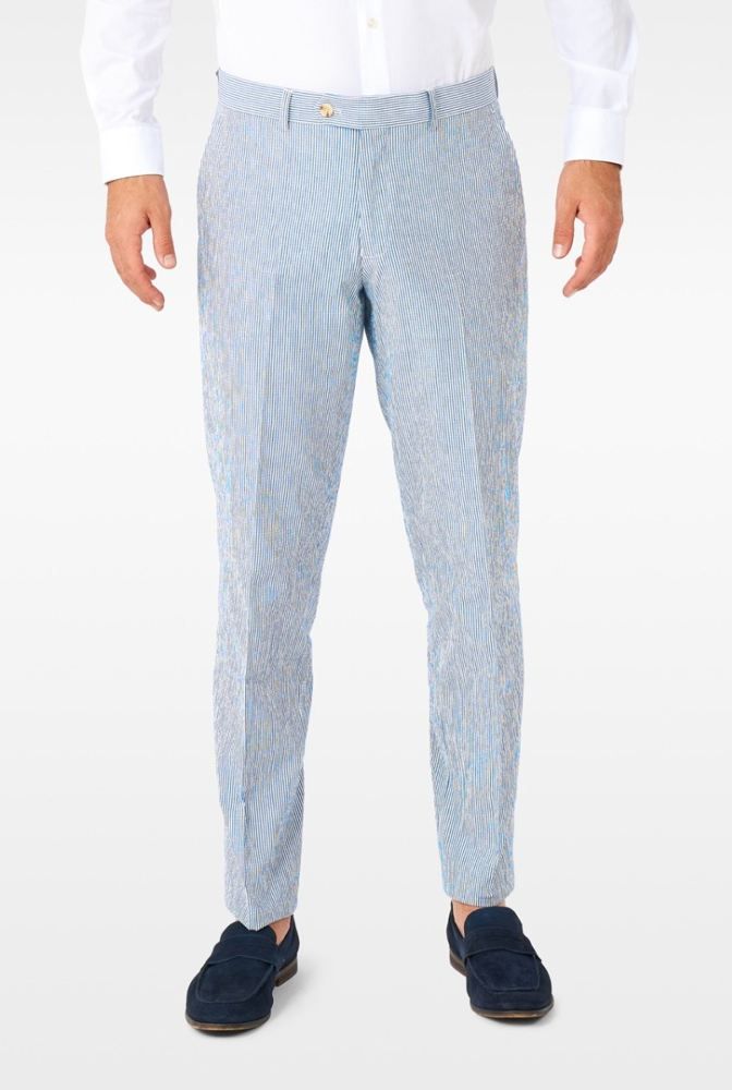 Zomer Pak Blauw wit gestreept