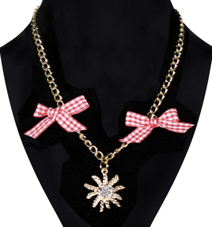 Dirndl ketting edelweiss
