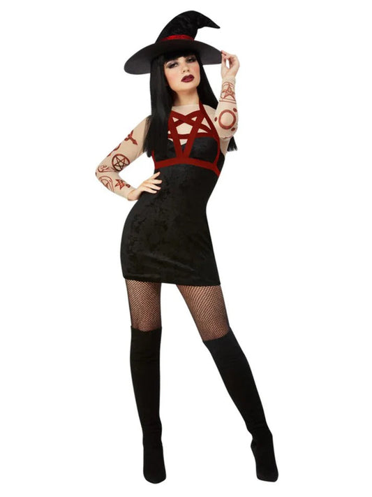 Fever Satanic Witch Costume