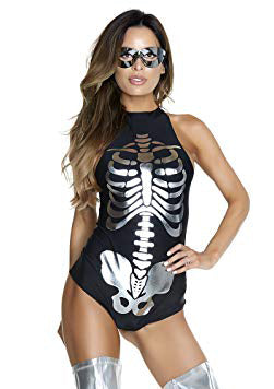 Skeletten body Dames Halloween