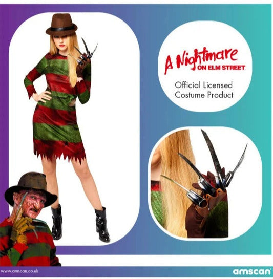 Freddy Krueger Dames Kostuum