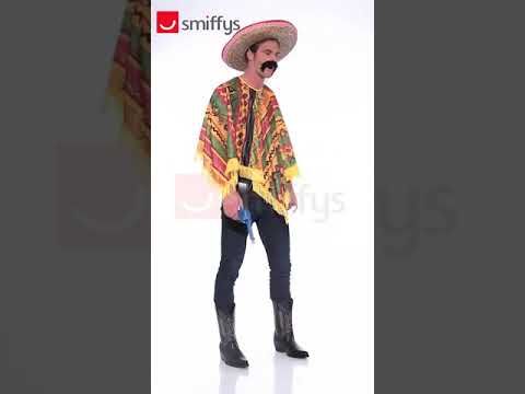 Mexicaanse Poncho Set