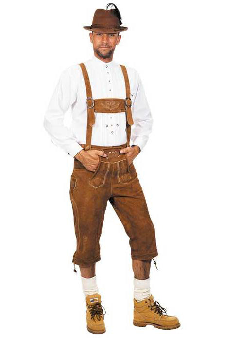 Lange Leren Lederhose