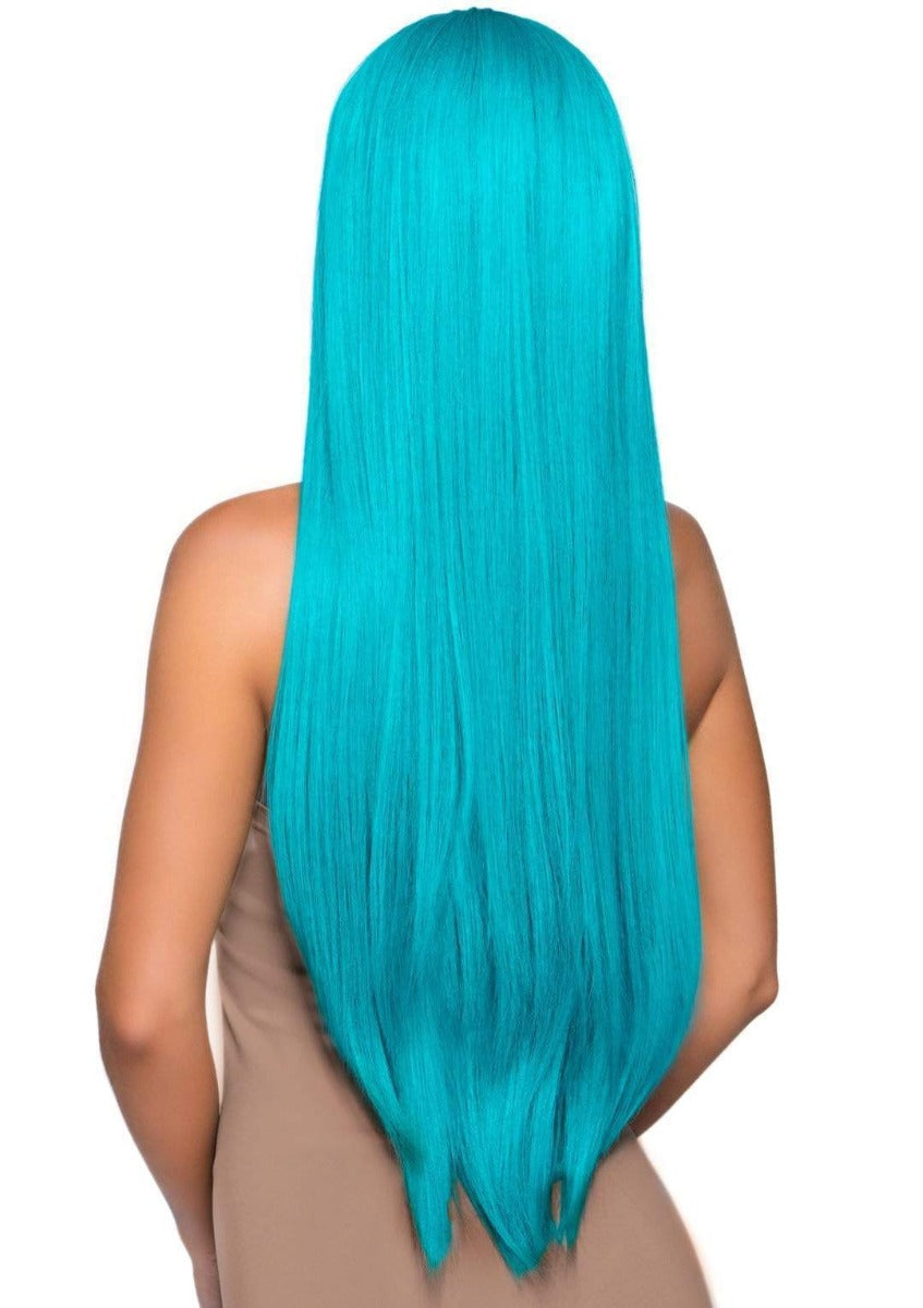 Long Straight Center Part Wig , 6 kleuren