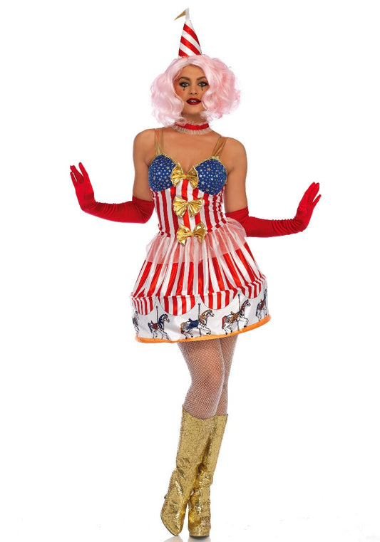 Carousel Clown Dress