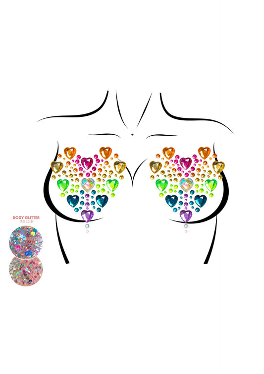 Prism Nipple Jewels Sticker