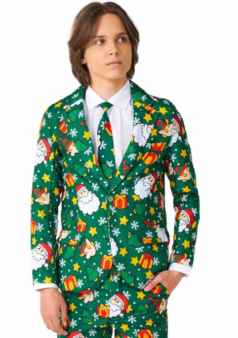 Kerstpak Jongens Groen