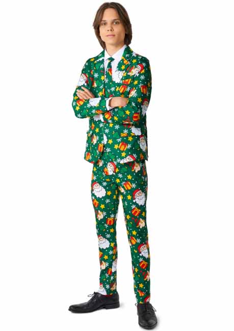 Kerstpak Jongens Groen