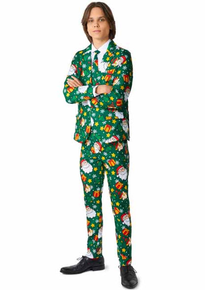 Kerstpak Jongens Groen