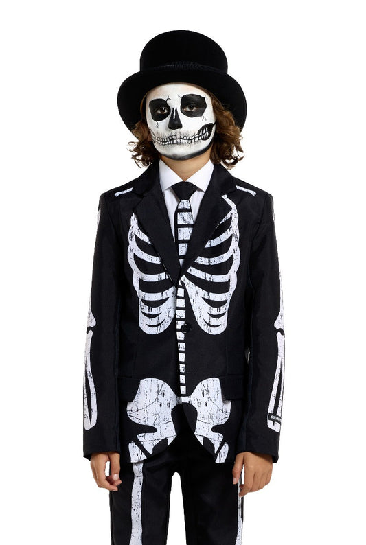 BOYS Skeleton Grunge Black