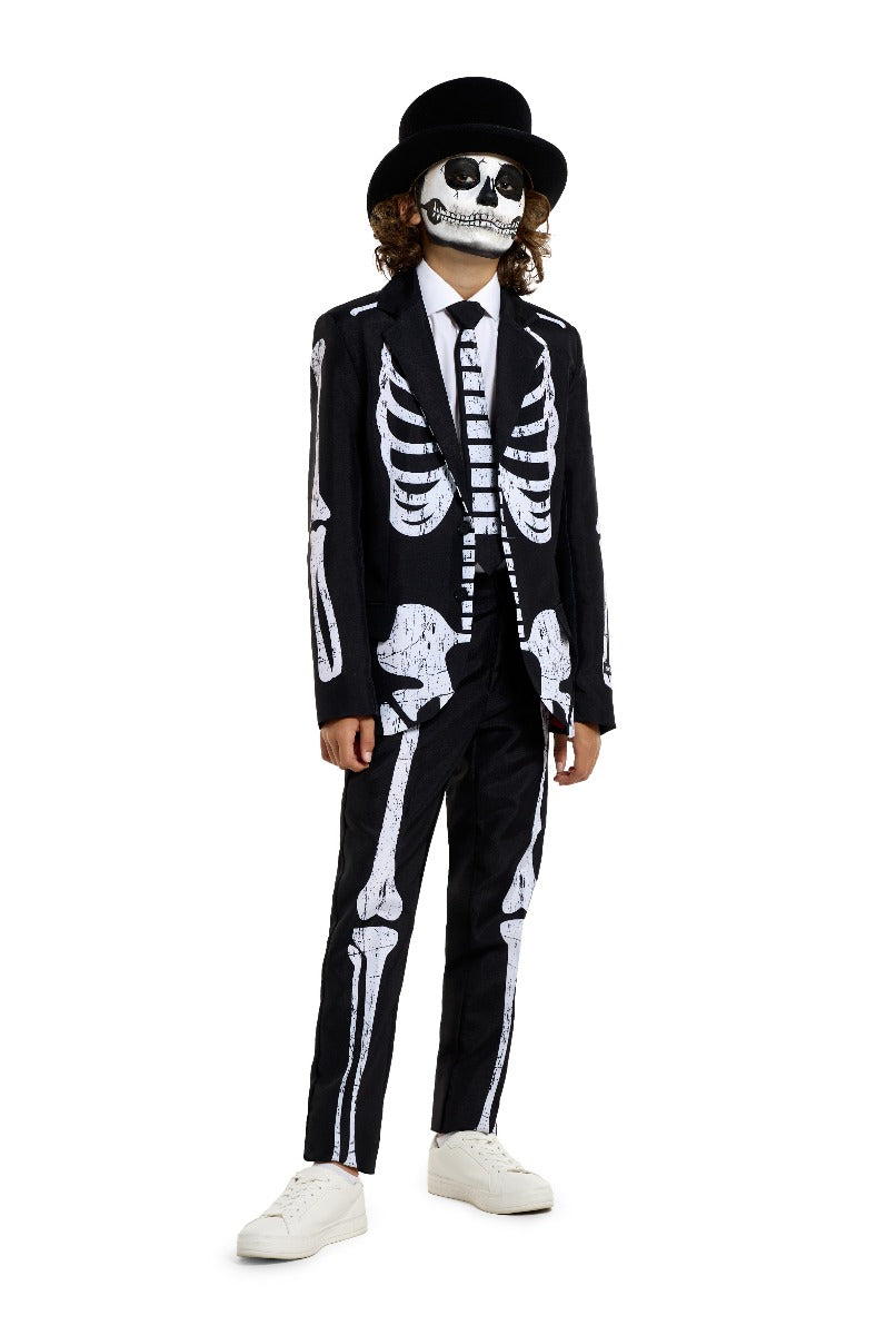 BOYS Skeleton Grunge Black