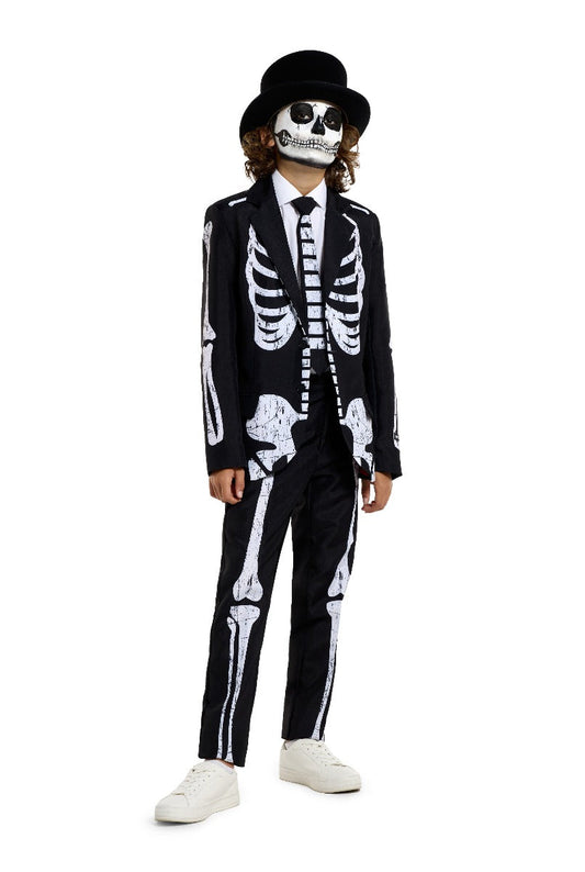 BOYS Skeleton Grunge Black