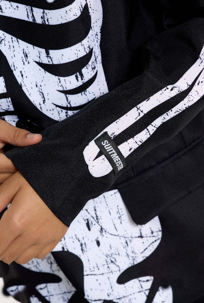 BOYS Skeleton Grunge Black